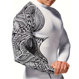 Vêtements de sport Solid Trader Superior Comfort Compression Fit, manches longues, séchage rapide, extensibles, protection contre les éruptions cutanées - Product Image 6