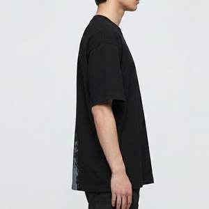 Nuevas camisetas negras para hombre con logo personalizado por sublimación, estilo urbano vintage, cuello redondo, tela transpirable y cómoda, ¡en oferta! - Product Image 4