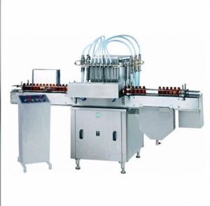 Máquina Semiautomática de Llenado y Sellado de Líquidos de 80 BPM para Bebidas con 6 Cabezales de Llenado, para Envasado en Cartones y Barriles - Product Image 1