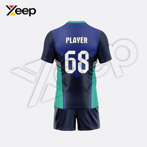 ชุดวอลเลย์บอล XEEP รุ่น XC-VU-11 ผ้าโพลีเอสเตอร์ ระบายอากาศได้ดี สำหรับทุกเพศ ขายดีที่สุด บริการ OEM ขายส่ง ปรับแต่งได้ พร้อมลายพิมพ์แบบรีดร้อน - Product Image 3