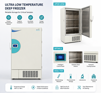 Congélateur de laboratoire à très basse température Mehrotra Biotech, réfrigérateur de stockage médical, chambre en acier inoxydable, vertical, cryogénique