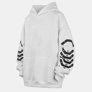 Sudadera con Capucha de Estilo Urbano para Hombre, Sudadera Gráfica de Gran Tamaño para Venta al por Mayor de Ropa Personalizada - Product Image 5