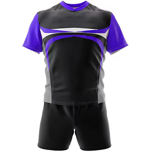 Uniformes de rugby de haute qualité |   Surpiqûres renforcées de qualité Pro-League |   Usine OEM en gros - Product Image 2