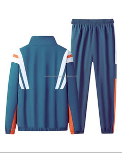 Survêtement de sport à capuche imprimé de logo OEM personnalisé pour hommes et femmes vêtements de sport de fitness d'hiver veste pantalon jogging costume - Product Image 6