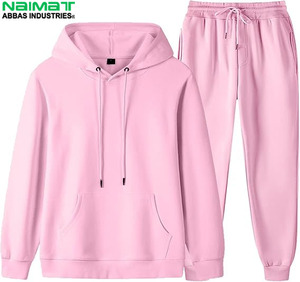 Conjunto de chándal de lujo de punto acanalado para hombre: Top elegante de manga larga y pantalón suave, cómodo y acogedor para el día a día. - Product Image 2