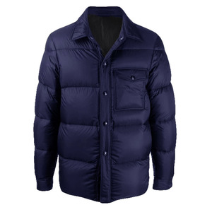 Chaqueta de Plumón Personalizada para Hombre, de Alta Calidad, para Invierno, con Capucha Ajustable y Cremallera Completa - Product Image 1