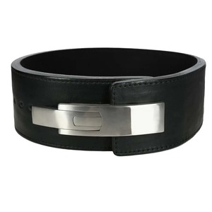 Cinturón de levantamiento de pesas con hebilla de palanca para gimnasio, cinturón de entrenamiento de cintura de 13 mm, disponible a los mejores precios - Product Image 2