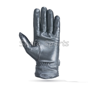 Gants d'hiver élégants pour le cyclisme, de qualité supérieure, confortables, en cuir d'agneau Cabretta - Product Image 2