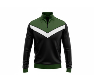 <b>Men</b>’s Quarter Zip Track <b>Jacket</b> – Sublimation Printing Available for <b>Men</b> Women Youth Sportswear Quick Dry Team <b>Pullover</b> - Product Image 3