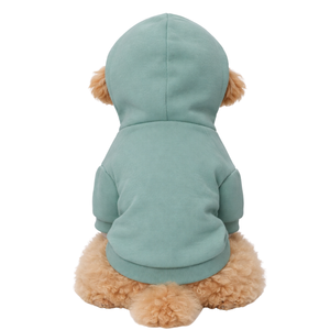 เสื้อฮู้ดดี้สำหรับสุนัข Puppy Paws ผ้าฟลีซนุ่ม เสื้อกันหนาวมีฮู้ด อุ่นสบาย ใส่ได้ในฤดูหนาว สำหรับสุนัขขนาดเล็กถึงกลาง ป้องกันความหนาวเย็น - Product Image 2