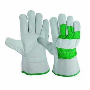 Guantes de Trabajo de Cuero Vacuno de Primera Calidad, Resistentes al Calor, para Uso Industrial, Guantes de Seguridad Canadienses - Product Image 2