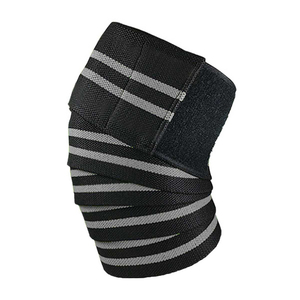 Bandes de soutien élastiques rembourrées pour le powerlifting avec logo personnalisé, sangles de soutien pour l'haltérophilie, vente en gros - Product Image 2