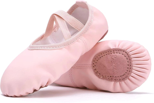 Professional Ballet Dance Shoes for Men Customized Color Logo Genuine Leather Upper Slip-OnHigh Quality Custom Made Jazz Ballet - Product Image 5