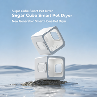 Accessoires pour chats tendance 2026 : Boîte de séchage automatique intelligente pour animaux domestiques, grande capacité 72L, séchage rapide en 30 min avec vent 3D circulaire