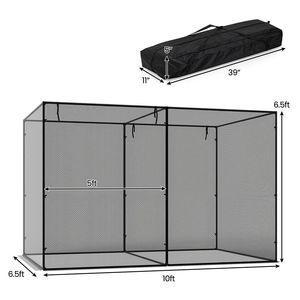 Rete da Giardino - Gabbie per Colture con 6 Picchetti per Proteggere le Piante del Giardino - Product Image 2