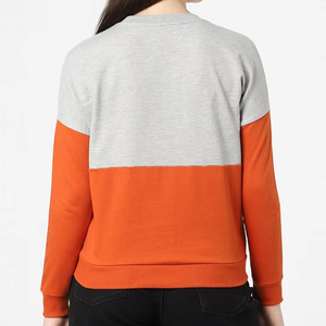 Sweat-shirt pour femme à manches longues, logo personnalisé de haute qualité, respirant, durable, best-seller, décontracté, uni, en vente - Product Image 4