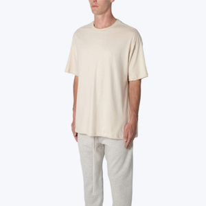 High Quality 270g Oversized Tshirt <b>Men</b> Heavy Cotton Custom Logo Heavyweight T <b>Shirt</b> <b>Men's</b> T- <b>shirt</b> - Product Image 3