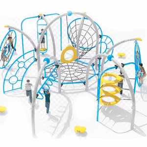 HP-OPRC 020 - Parque Infantil Exterior Integrado con Tobogán y Experiencias de Escalada - Product Image 1