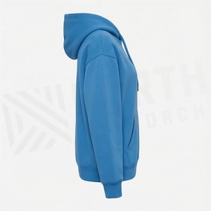 Premium <b>Men</b> Winter Pullover Hoodie Cotton Customizable Front Logo Oversized Sweatshirt High Quality Casual Streetwear - Product Image 3