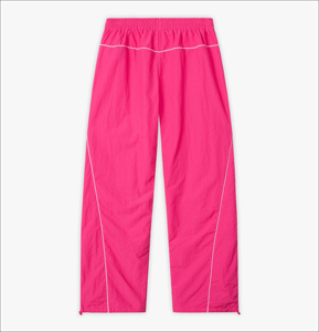 Best Selling Men's Windbreaker <b>Pink</b> <b>Tracksuit</b> Set Full Sleeve Drawstring Closure Sporty Style Regular Fit Lightweight Polyester - Product Image 3
