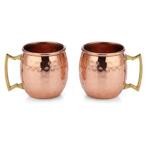 Premium Copper Moscow Mule <b>Mugs</b> Designed For Icy Cocktails Durable Drinkware For Home Kitchen And Bar Serving - Product Image 1