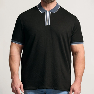 Camisetas polo personalizadas para hombre, de algodón, tela suave y transpirable, para suministro a marcas de ropa premium. - Product Image 5