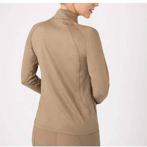 Camiseta ecuestre transpirable de manga larga para mujer, de fábrica OEM, personalizada para la venta a bajo precio. - Product Image 4