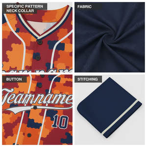 Conjunto de uniforme de béisbol con logotipo bordado del equipo, ropa deportiva de béisbol, conjunto de uniforme de softbol unisex a precios razonables. - Product Image 3