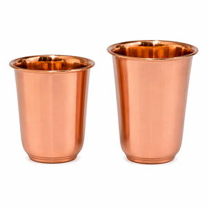 Moscow Mule Super Hot Look 100% Hand Crafted and Pure Copper Drinking Tumbler Modern Royal Luxuries Fancy Copper Hammered Mugs - Product Image 1