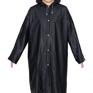 Imperméable portable pour adultes avec capuche et manches - Product Image 2
