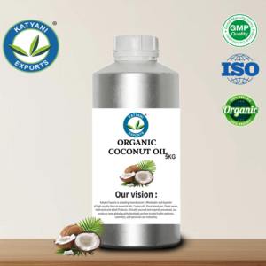 น้ำมันมะพร้าวบริสุทธิ์ออร์แกนิค (Cocos Nucifera) น้ำมันสกัดเย็นบริสุทธิ์จากธรรมชาติ - ผู้ผลิตขายส่ง - สำหรับสูตรผลิตภัณฑ์ดูแลเส้นผม - Product Image 5