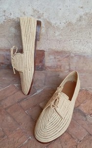 Chaussures en raphia faites à la main pour femmes – Chaussures d'été naturelles et confortables – Style bohème chic - Product Image 4