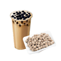 Perles de tapioca de marque DDYO pour Bubble Tea, thé au lait, boules de tapioca moelleuses, sirop de sucre brun, durée de conservation de 9 mois, vente en gros en sachet