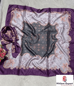 Custom Satin <b>Scarf</b> Fabric Personalized Printed Design OEM ODM Manufacturer With Private Label For Promotion Event Gift - Product Image 5