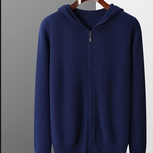 Fabricant direct d'usine, qualité professionnelle, sweat à capuche zippé pour homme, couleurs et logos sur demande du client, haute qualité - Product Image 3