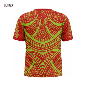Camiseta Deportiva Personalizada de Polinesia, Sublimada, Sólida, Formal, de Cuello Redondo, Tejida, de Secado Rápido - Product Image 2