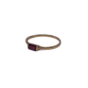 Wedding Wear 925 Sterling <b>Silver</b> Gold Plated Jewelry <b>Garnet</b> Gemstone Women Wear Classic <b>Ring</b> - Product Image 5