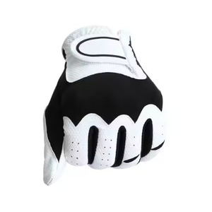 Guantes de Golf Blancos de Piel de Cabretta para Mano Derecha con Agarre, Transpirables, para Deportes al Aire Libre, Venta al Por Mayor - Product Image 4