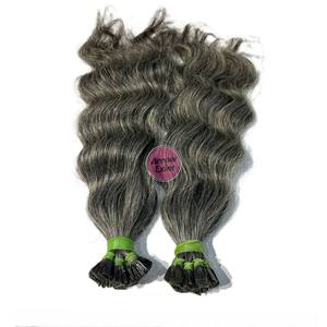 Extensiones de Cabello Indio Natural 100% de Alta Calidad Arrow Exim AE10032026 con Punta Plana, Grado Remy, Textura Ondulada, Hechas a Máquina - Product Image 4