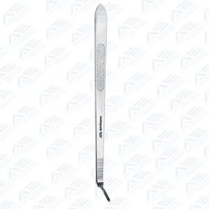 Couteau chirurgical angulaire de 21 cm (8,25 pouces) avec manche long en acier inoxydable – Instrument médical pour interventions chirurgicales - Product Image 4