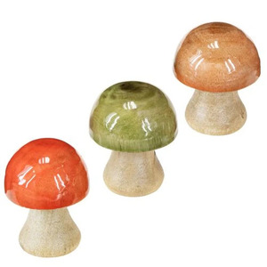Décoration d'automne en bois personnalisable et charmante, finition élégante pour centre de table et décoration intérieure - Product Image 1