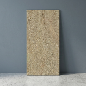 Carreaux de sol et de mur en porcelaine antibactériens antidérapants, finition brillante, couleur sable bleu or naturel, 60x120cm, collection marbre artistique - Product Image 3