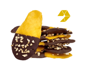 Mango Seco Recubierto de Chocolate Negro con Cacahuetes, Snack Premium Suave, Mango con Cacahuetes y Chocolate, Proveedor de Vietnam, Mango Choco Listo para Comer - Product Image 2