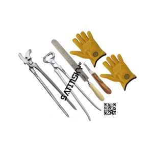 Ensemble d'instruments chirurgicaux ophtalmiques pour l'élimination des corps étrangers Manuel certifié CE Acier inoxydable de haute qualité - Product Image 5