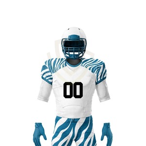 Ensemble d'uniformes de football américain de qualité supérieure, prix abordable, équipement d'origine, respirant. - Product Image 2