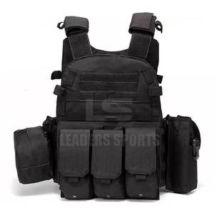 Chaleco de Seguridad para Paintball, Ligero, Ajustable, Protector, Táctico, de Nailon/Poliéster con Costuras Soldadas, para Entrenamiento al Aire Libre - Product Image 2
