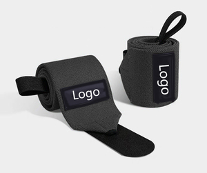 New 2026 Custom Made Wrist <b>Wraps</b> Straps Oem Odm Services Cotton Wrist Support Customised Logo Weight Lifting Wrist <b>Wraps</b> - Product Image 1