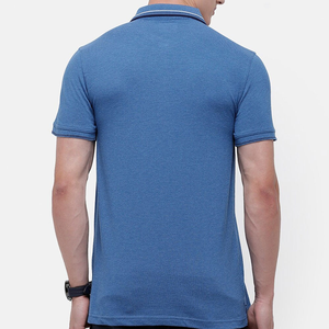 เสื้อโปโลพรีเมียมผู้ชาย ผ้าฝ้าย ทรงเข้ารูป แขนสั้น สวมใส่สบาย รับสกรีนโลโก้ เสื้อกอล์ฟระบายอากาศดีสำหรับฤดูร้อน สั่งซื้อจำนวนมาก ผลิตในอเมริกา - Product Image 5