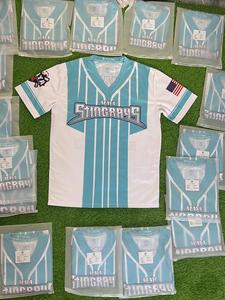 เสื้อเบสบอลแบบซับลิเมชั่นสั่งทำพิเศษ |   ชุดทีมคอวี |   เสื้อกีฬาโพลีเอสเตอร์ระบายอากาศได้ดีสำหรับสโมสรและทีม - Product Image 2