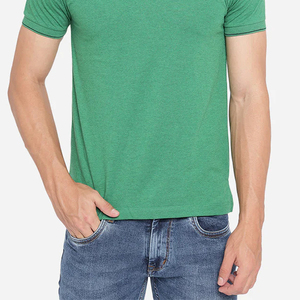 Nouveaux polos personnalisés avec logo, couleur unie, pour garçons. Produit tendance. Nouveau style de polo pour hommes, faible MOQ. - Product Image 2